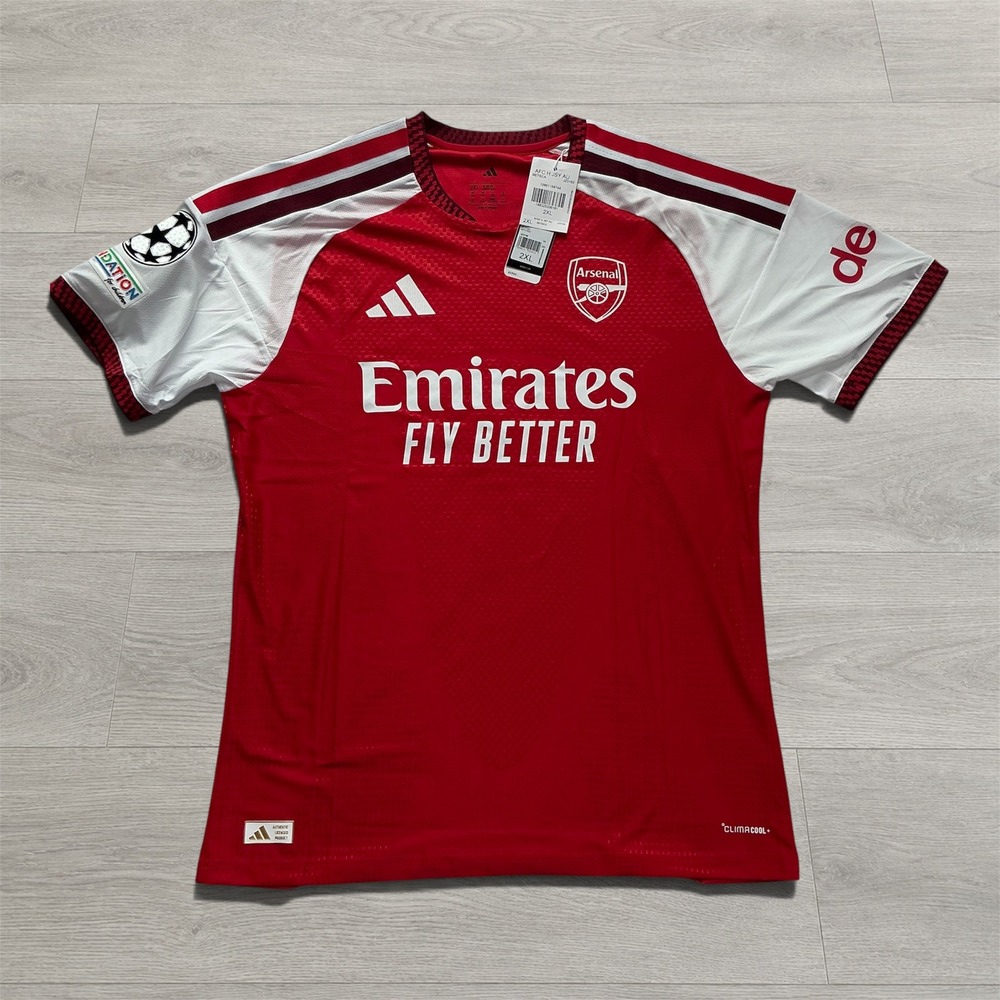 Arsenal FC 26/27 Home Jersey Saka 7 Authentic Red Mens 2XL JZ3165